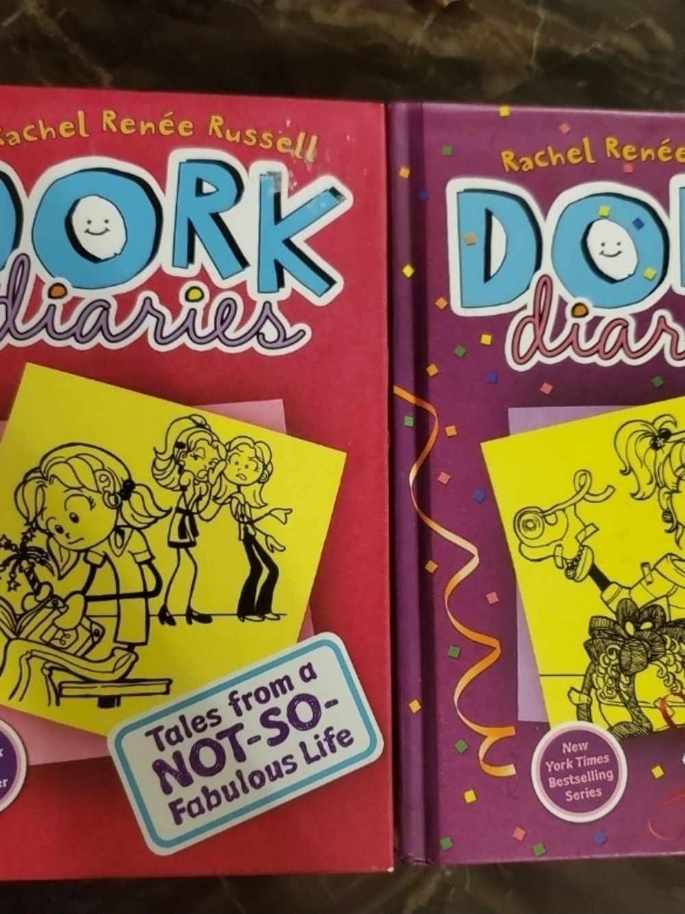 Dork Diaries Hardcover Book Set 1 And 2 Vguc